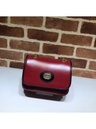 Replica Gucci GG Original Leather Shoulder Bag 576423 Red HY24516sA83