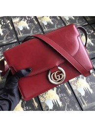 Replica Gucci GG Original Leather Shoulder Bag 589474 Red HY11764ls37