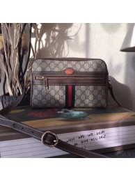 Replica Gucci GG Supreme Messenger Bag 501337 Brown HY26426ec82