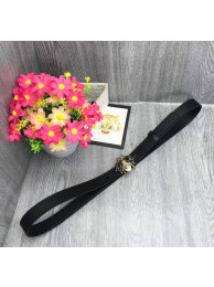 Replica Gucci leather belt 476452 black HY18119iF91