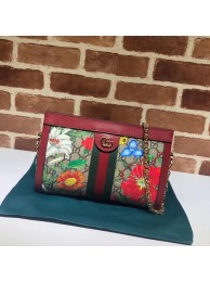 Replica Gucci Ophidia Small Shoulder Bag 503877 red HY16378zR45