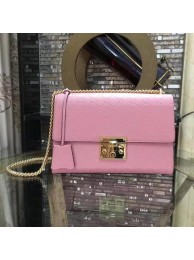Replica Gucci Padlock Series Gucci Signature Shoulder Bag 409486 Pink HY6135iu55