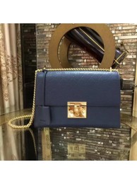 Replica Gucci Padlock Series Gucci Signature Shoulder Bag 409486 Royal HY14686hD86