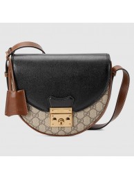 Replica Gucci Padlock small shoulder bag 644524 black HY8774Ye83