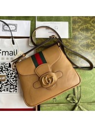 Replica Gucci Small messenger bag with Double G 648934 brown HY6162AP18