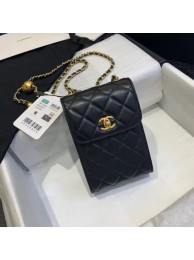 Replica High Quality Chanel Original Small classic Sheepskin Shoulder Bag AP1448 black HY14291Jh90