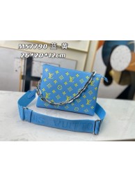 Replica High Quality Louis Vuitton COUSSIN PM M58628 light blue&yellow HY17941Jh90
