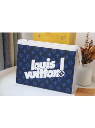 Replica High Quality Louis Vuitton POCHETTE VOYAGE MM M61692 BLUE HY2246Jh90