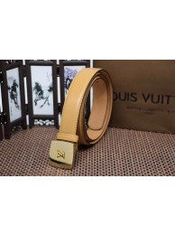 Replica Louis Vuitton Belt LV1936 Apricot HY6973BJ25