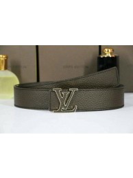 Replica Louis Vuitton Belt LV7647 Dark Green HY18521cK54