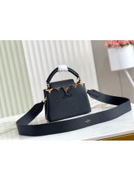 Replica Louis Vuitton CAPUCINES MINI M59267 black HY10075rH96