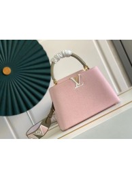 Replica Louis Vuitton CAPUCINES MM M58608 pink HY466Kg43