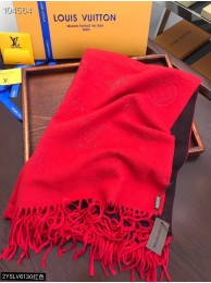 Replica Louis vuitton Cashmere scarf LV6130 red HY16728TN94