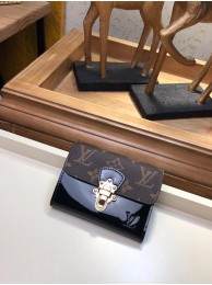 Replica Louis Vuitton CHERRYWOOD COMPACT WALLET M61911 black HY1465CQ60