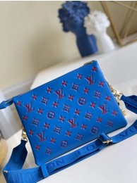 Replica Louis Vuitton COUSSIN PM M58628 blue&red HY11724Yn66