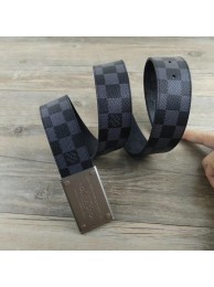 Replica Louis Vuitton Damier Ebene Canvas Belt LV20266E HY2096cK54