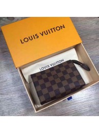 Replica Louis Vuitton Damier Ebene Canvas TOILETRY POUCH 15 M47546 HY5186Sf59
