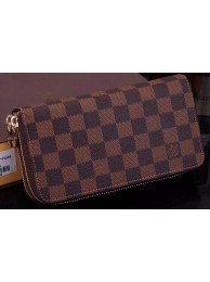 Replica Louis Vuitton Damier Ebene Canvas Zippy Insolite Wallets N61723 HY11618TN94