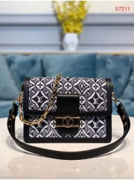 Replica Louis Vuitton DAUPHINE M57211 black HY18664Jw87