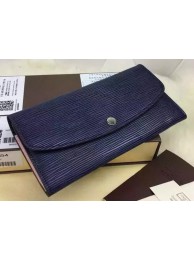 Replica Louis Vuitton Epi Leather EMILIE WALLET M60854 Indigo HY14557AP18