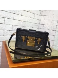 Replica Louis Vuitton Epi Leather PETITE MALLE M54650 Black HY24684ED66