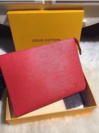 Replica Louis Vuitton Epi Leather TOILETRY POUCH 26 M67184 Red HY19081Kg43