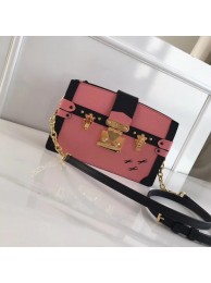Replica Louis Vuitton Epi Leather TRUNK CLUTCH M51697 pink HY14247YP94