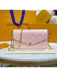 Replica Louis Vuitton FELICIE POCHETTE M64064 pink HY10686Kg43