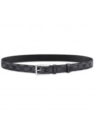 Replica Louis Vuitton Force Damier Graphite Belt M9636Q HY12508Hd81