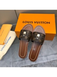 Replica Louis Vuitton LOCK IT FLAT MULE 1A9RC5-4 HY4323EO56