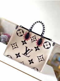 Replica Louis Vuitton LV CRAFTY ONTHEGO M45372 white HY12819Yn66