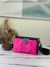 Replica Louis Vuitton MAXI MULTI POCHETTE ACCESSOIRES M58980 Fuchsia HY4760SV68