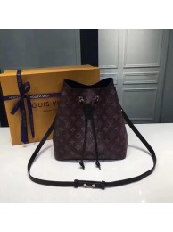 Replica Louis Vuitton Monogram Canvas NEONOE M44022 Black HY23203Ix66