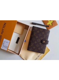 Replica Louis Vuitton Monogram Canvas Original leather Notebook 20004 HY24750iu55