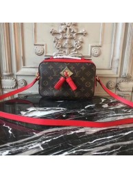 Replica Louis Vuitton Monogram Canvas Shoulder Bag 44258 Red HY9676Ac56