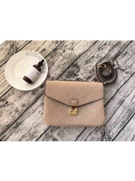 Replica Louis Vuitton Monogram Empreinte POCHETTE METIS M43737 Apricot HY16144ls37