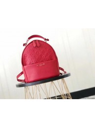 Replica Louis Vuitton Monogram Empreinte SORBONNE BACKPACK M44019 Red HY23982nB47