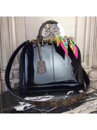 Replica Louis Vuitton Monogram Vernis Original leather Alma Tote Bag M54395 black HY5067AP18