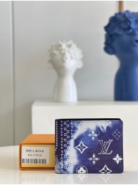 Replica Louis Vuitton MULTIPLE WALLET M81404 blue HY13876KG80