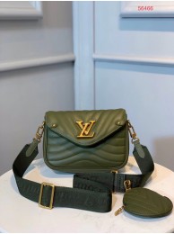 Replica LOUIS VUITTON NEW WAVE Shoulder Bag M56466 Olive green HY23252nB47