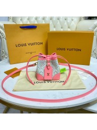 Replica Louis Vuitton NOE PURSE M81112 Ecru Beige & Pink HY22947it96