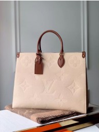 Replica Louis Vuitton ONTHEGO M44576 Cream HY23812BB13