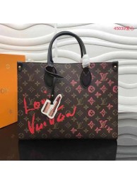 Replica Louis Vuitton Onthego medium tote bag M45039 black HY5363ij65