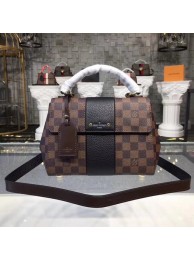 Replica Louis Vuitton Original Damier Ebene Canvas BOND STREET BB M41071 black HY12265rH96