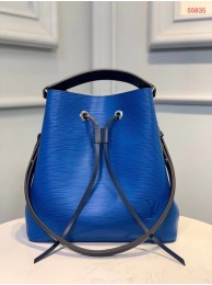 Replica Louis vuitton original epi leather NEONOE M55935 BLUE HY21122it96
