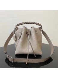 Replica Louis Vuitton original Mahina Leather MURIA M55800 grey HY9077it96