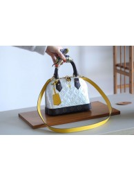Replica Louis vuitton original Monogam vernis Alma BB M44389 silver HY23786sA83