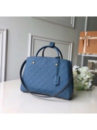 Replica Louis vuitton original MONTAIGNE MM M44311 blue HY26318BJ25