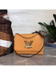 Replica Louis vuitton original TWIST MM M53597 yellow HY7283Vi77