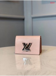 Replica Louis vuitton original TWIST MULTICARTES card holder M68681 pink HY9054UD97